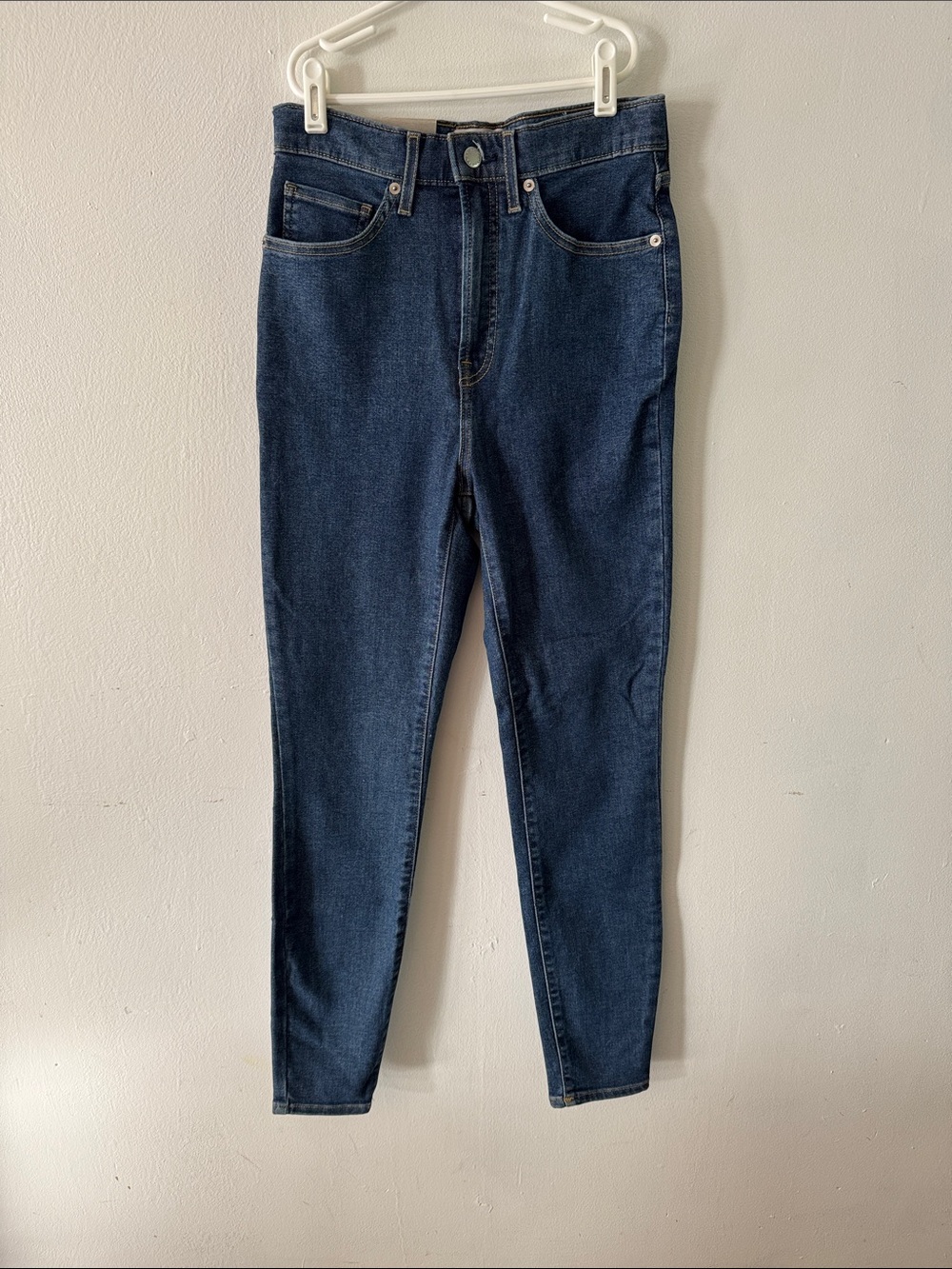 NWT Everlane Dark Blue The High Way Skinny Jeans Sz 28